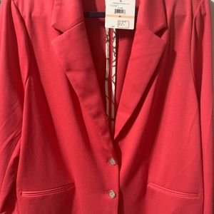 Women long-sleeve Claret-red Jacket